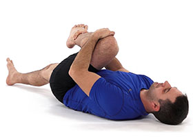 gluteus stretch gophysio exercise