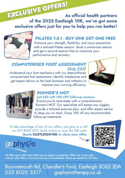 goPhysio E10K 2025 Offers Back