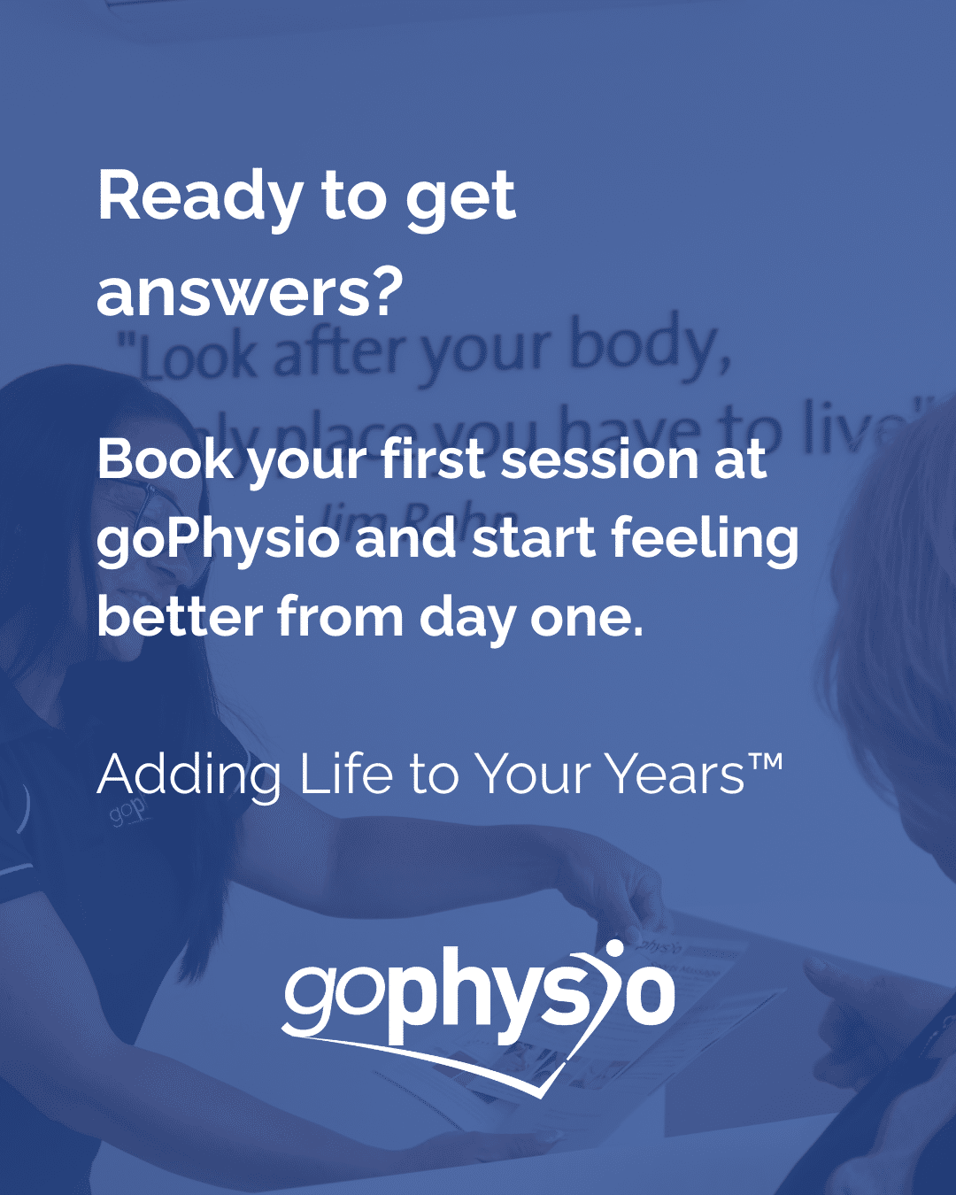 4 Questions We Always Answer in Your First Session at goPhysio 7 Physio chandlers Ford